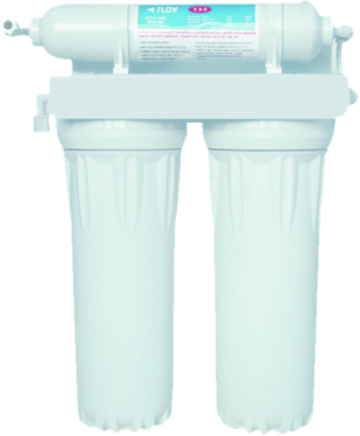 Best Mental Bracket Residential Water Filters Reverse Osmosis Drinking Water System 0.6 - 8.8 Kg / M³ wholesale