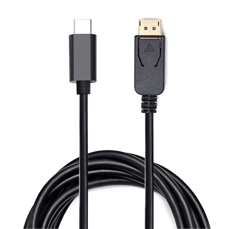 China 6Ft / 1.8M USB-C Adapter USB Type C To DisplayPort Male USB-C To DP Adapter Cable on sale