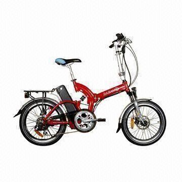 Electric Folding Bike, Brushless Hub Motor, 36V/250W Gearless Motor, 10Ah Lithium Battery