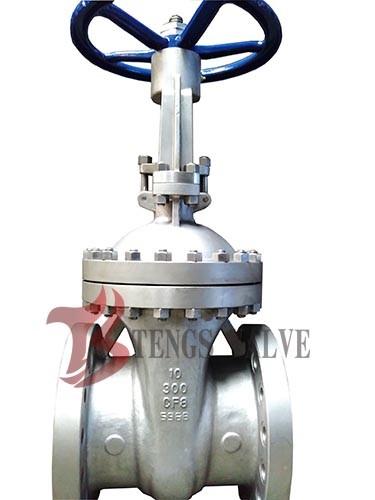 Cheap Cast Stainless Steel Gate Valve A351 CF8 SS304 300LB With Bolted Bonnet Design for sale