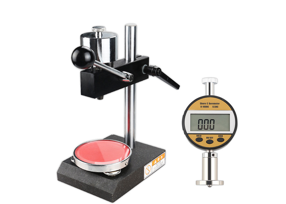 China Shore C Durometer Foam Material Hardness Tester For Rubber Plastic 100HC on sale