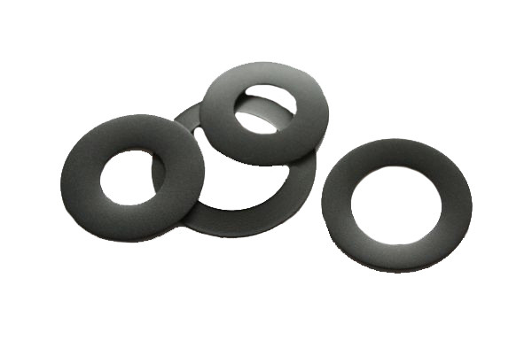 China Carbon fiber filled PTFE ring parts on sale