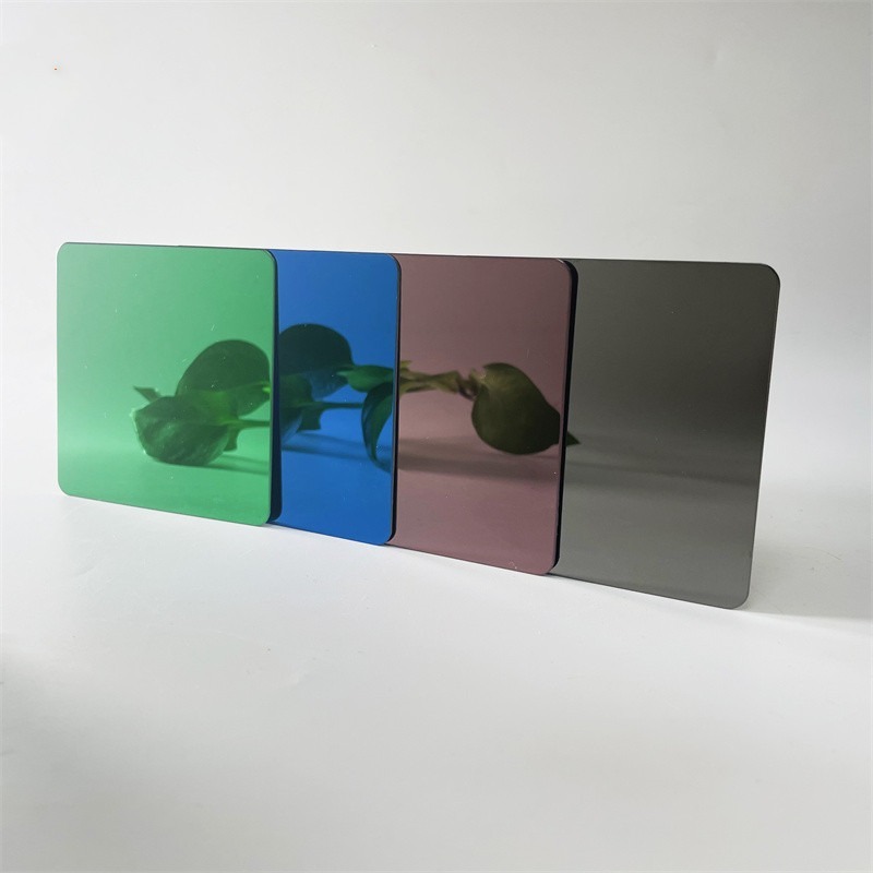 AISI ASTM Decorative 430 Colorful Stainless Steel Sheet 3.0MM  Mirror Plate