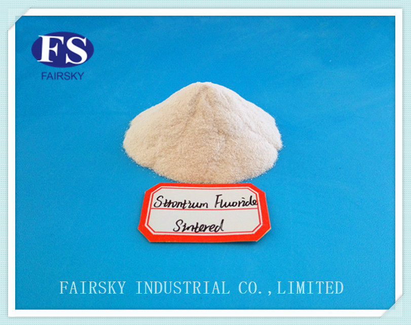 Strontium Fluoride Sintered(Fairsky)97%Min&Mainly used on the flux-cored wire&Leading Supplier in China