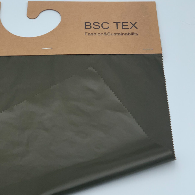 China 400T 20D x 20D 39gsm Recycled Taffeta Down Proof Nylon Fabric on sale