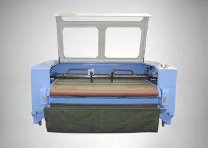 China 150W CO2 Laser Engraving Machine For Autocar Seat Cover 1600mm * 1000mm on sale