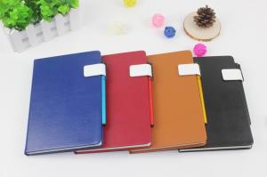 China Business notebook with pen holder(smooth cover) on sale
