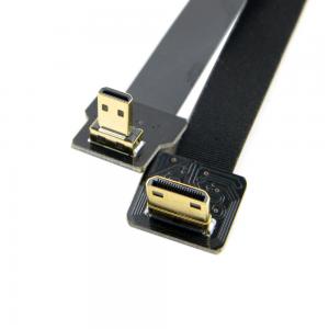 China HDMI 1.4 FPV HDMI Cable Micro HDMI Male To Mini HDMI Cable Non - Shielded on sale