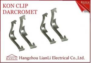 Best Electro Galvanized EMT Conduit Fittings NO 65 Manganese Steel Caddy Clip Kon Clip wholesale