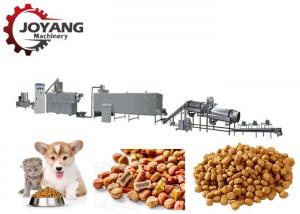 Best Animal Puff Pellet Food Making Device Dry Pet Cat Dog Food Extrusion Extruder Processing Line wholesale