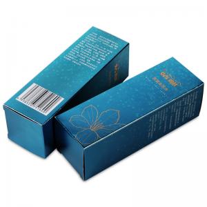China Custom Printed Paper Box Full Color Packaging With Embossed Gold Stamping Logo on sale
