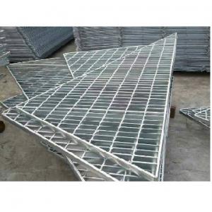 China Kitchen Galvanised Floor Grating 3mm 4mm Serrated Bar High Bearing on sale