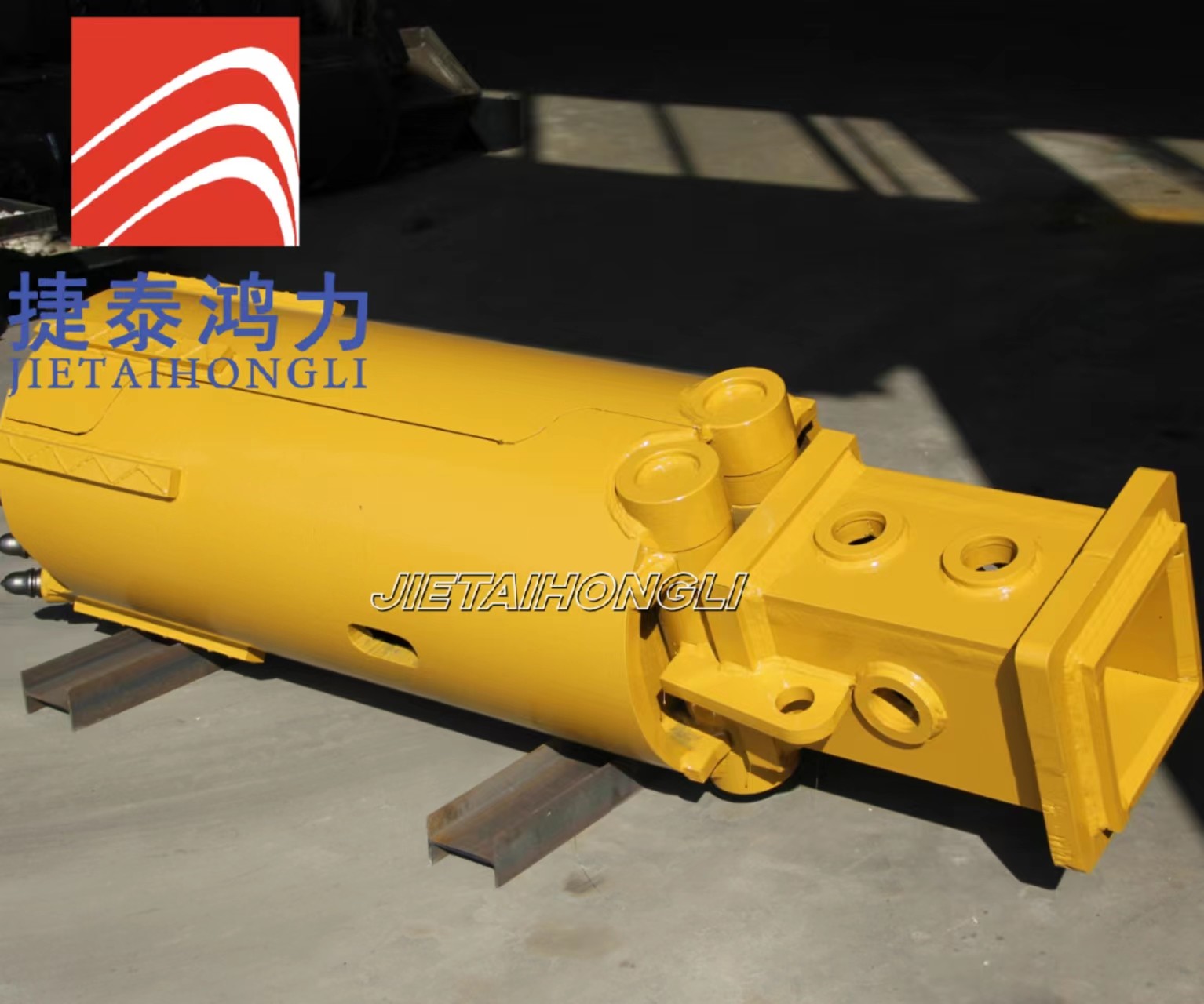 China Rotary Rig Drilling Bucket Open Type Od 500mm Yellow  Construction Q345b on sale