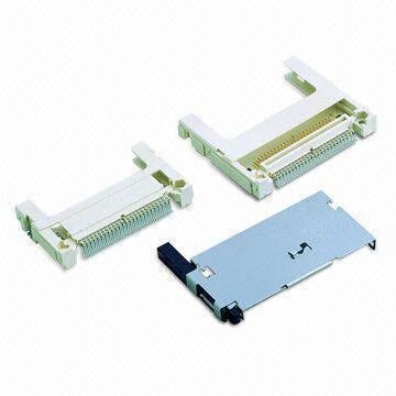 China Straddle Mount Type Compact Flash Memory Card Sockets on sale