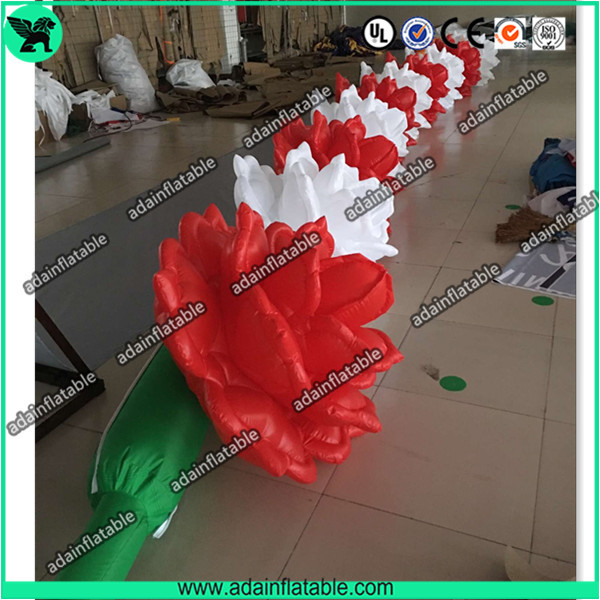 Best 10m Inflatable Rose Flower Chain For Wedding Decoration wholesale