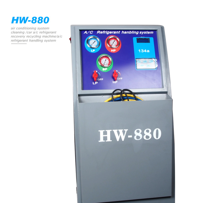Best Pressure Protection LCD Display 50HZ 134a Portable AC Service Machine wholesale