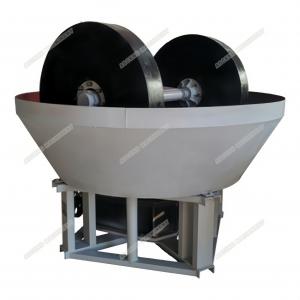 China Wet Grinder Gold Mill Machine Gold Washing Pan Grinding 1-2 Ton Per Hour on sale
