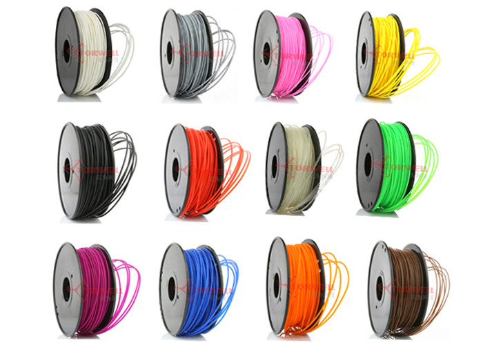 Best Colored 3D Printer ABS Filament Oil Based 1.75mm / 3mm SGS ROHS wholesale