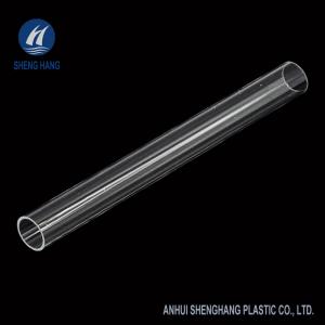 China Plastic PMMA Clear Extruded Acrylic Tube For Decorative Purposes on sale