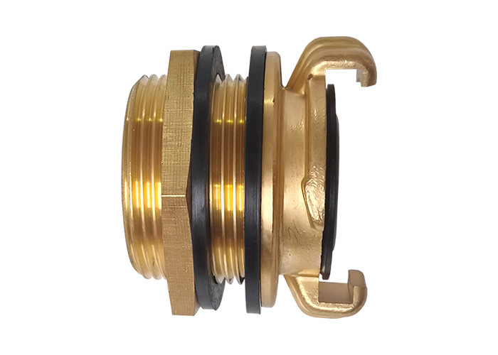 Cheap IPS Male Thread and Brass Hose Coupling with Locknut Connect Bucket To Pipe Line for sale