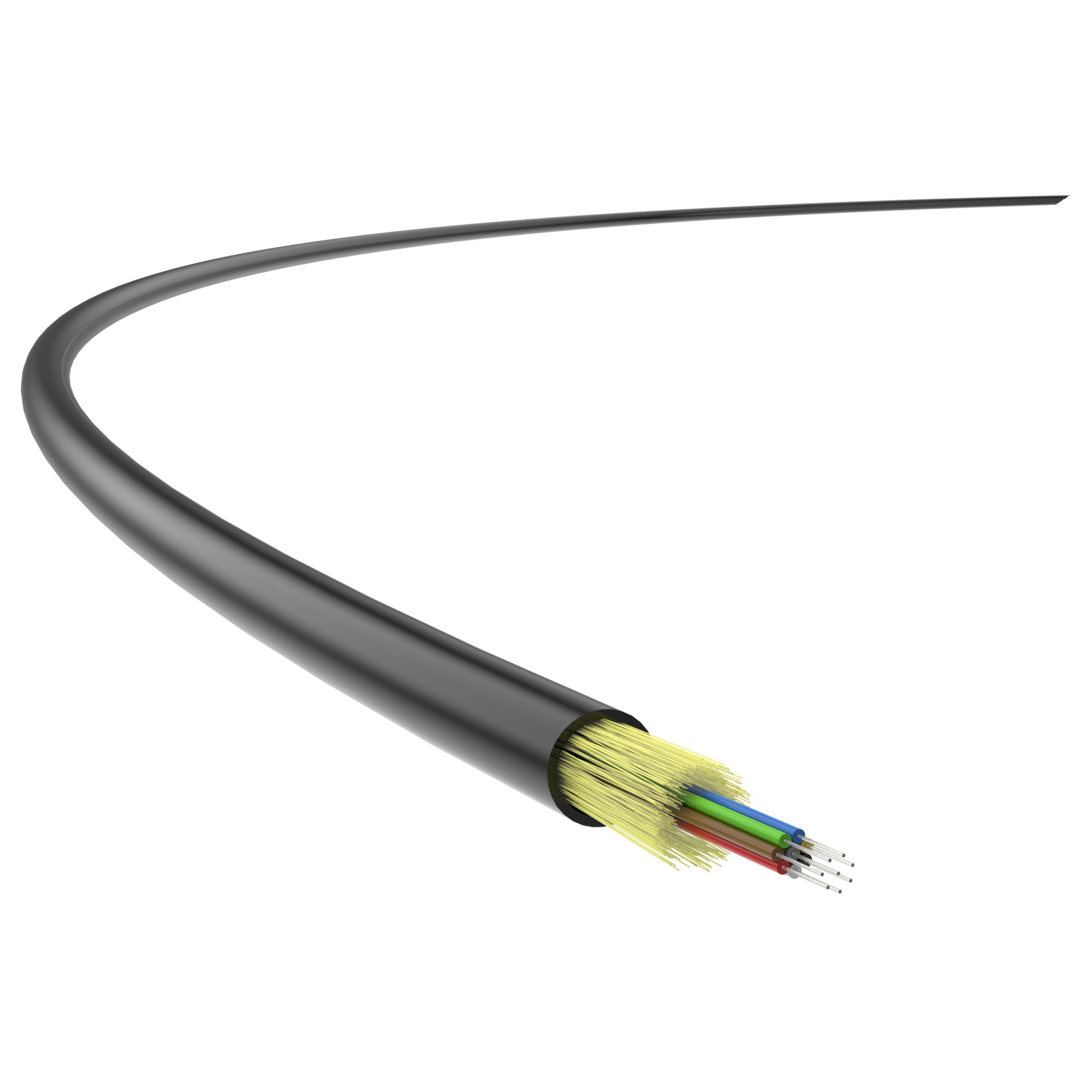 China TPU Sheath Tactical Fiber Cable Outdoor Fiber Optic Cable on sale
