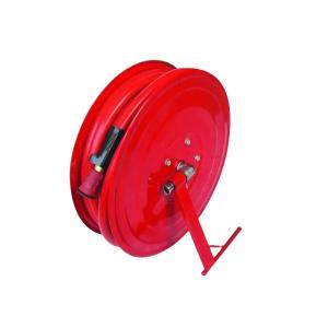 China 19mm Carbon Steel Fire Hose Reel With 15mm Nozzle Diameter on sale