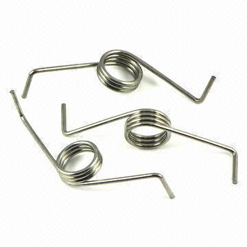 Buy cheap High quality torsion spring with 0.08 to 10mm wire diameters from wholesalers