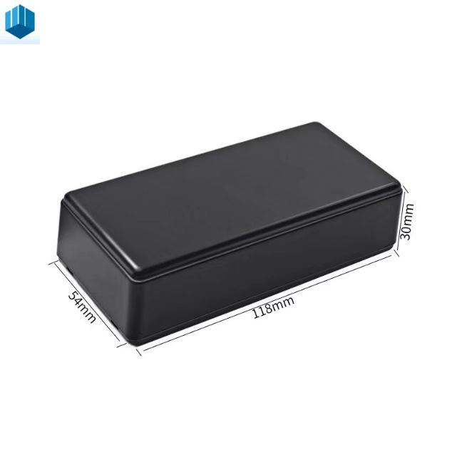 Cheap Plastic Injection Molding Products , Injection Components Black Plastic Box for sale