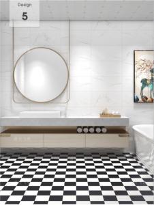China Matte Ceramic Flower Anti Slip 12'X12' Living Room Porcelain Floor Tile on sale