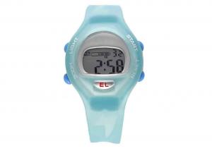 China Silicone Strap Digital Watch For  Ladies with 3ATM Water Resistant on sale