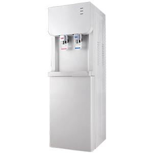 China R600a Danfu Compressor Free-standing Water Cooler Water Dispenser With Fridge on sale