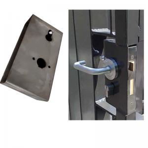 China Gate Door Steel Cover Mortise Lock Box For Sliding Door Lock on sale