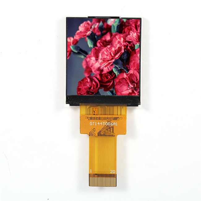 China TN Angle 128×128 1.44 200cd/m2 TFT LCD Display ISO9001 on sale