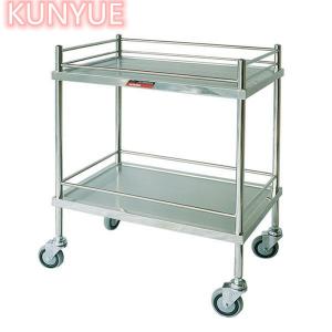 Best Hospital special trolley ABS material silver trolley with wheels wholesale