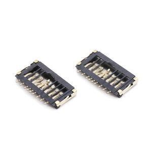 China Thermoplastic Short Body Memory Card Connectors Slot Socket ISO9001 on sale