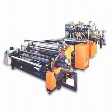 Cheap Three-layer Cast Film Co-extrusion Machine with Up to 5,000mm Effective Width for sale