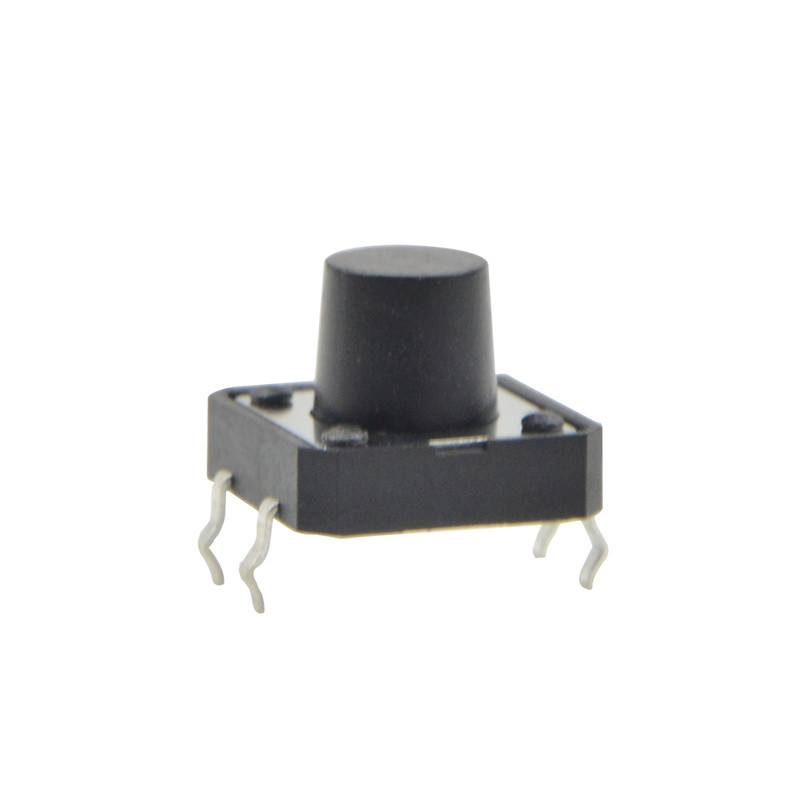 DIP SPST Momentary Tact Switch 12x12 / Square Actuator For Medical Device