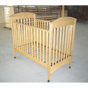 Cheap Baby Cot, Dropside Cot Bed, Made of Solid Birch Wood, Dropside with 3 Position for Mattress Base for sale