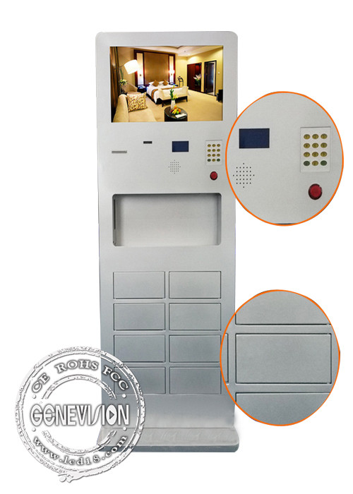 China Cell Phone Charging Kiosk Digital Signage Touch Screen , Totem Digital Signage on sale