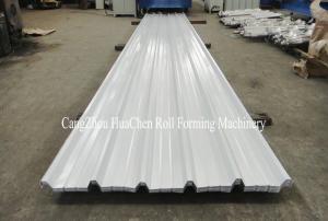 China Hydraulic Corrugated Panel Metal Roll Forming Machine , Roofing Sheets Manufacturing Machine on sale