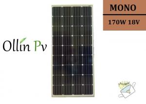 China Grade A / B Monocrystalline Silicon Solar Cells 170w Solar Panels India on sale
