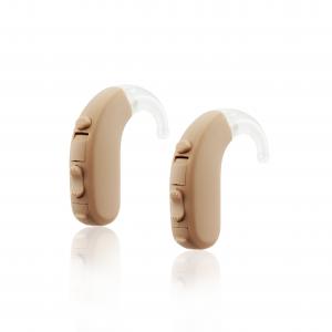 China Retone BTE Hearing Aids For Severe Hearing Loss Beige Rechargeable Ultra Ear BTE Hearing Enhancer on sale