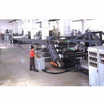 Cheap Plastic Thick Board/Sheet Extrusion Machine, Customized Sizes and Requirements are Accepted for sale