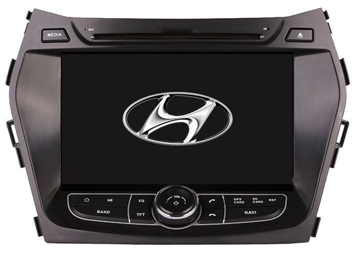 China Hyundai IX45 Santa Fe 2013-2017 Android 10.0 Car DVD GPS Radio Navigation Support Headrest Monitor HYD-8045GDA on sale