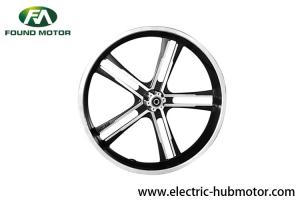 Best 20''36V 250W DC Brushless Electric Bike Wheel Hub Motor Silver / Black Surface Optional wholesale
