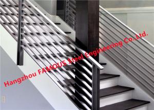 China Round Or Rectangle Top Pipe Smooth 800MM Stainless Steel Stair Handrail Anti Corrosion on sale