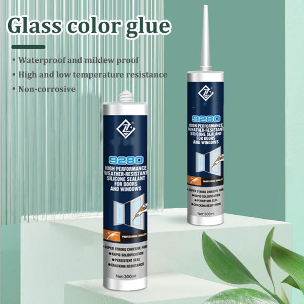 Construction Clear RTV Silicone Sealant Waterproof Window And Door Sealant