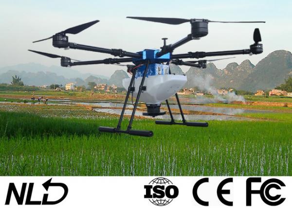 Cheap Pesticide 22L Six Rotors 10-15min Fertilizer Spraying Drone for sale