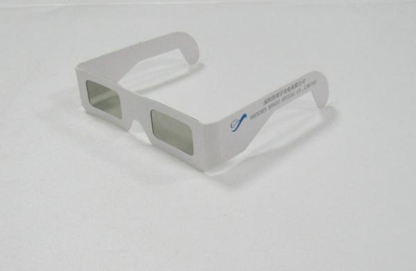 Cheap Paper Frame Circular Polarized 3D Glasses For Reald Or Masterimage System for sale