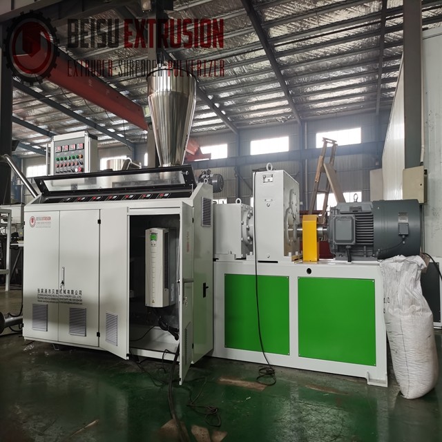 China 1440rpm Soft Plastic PVC Pelletizing Making Machine With Extruder Knife Cutter on sale